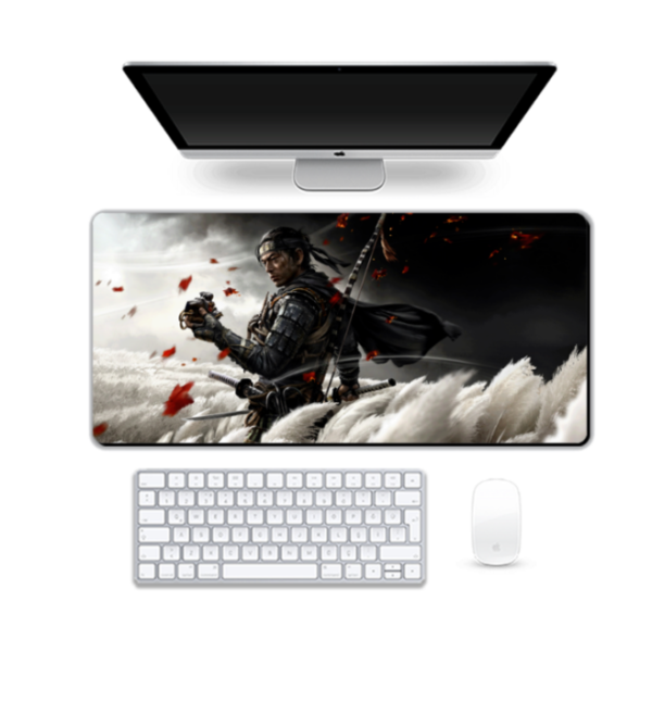 Anime Printed Ghost Of Tsushima Gaming Pad, 90 x 42 cm