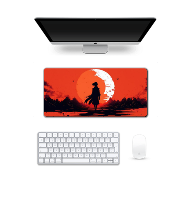 Anime Printed Sunset Gaming Pad, 60 x 28 Cm