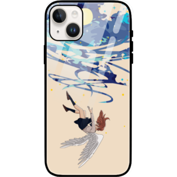 Falling From Stars iPhone 15 Cover, Anime Design