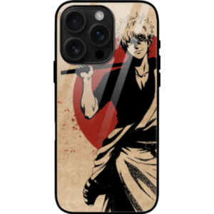 Gintama iPhone 16 Pro Max Cover, Anime Design