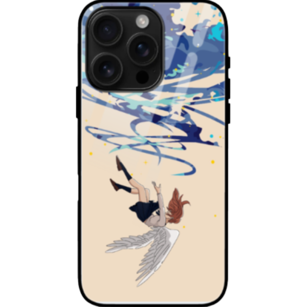 Falling From Stars iPhone 16 Cover, Anime Design