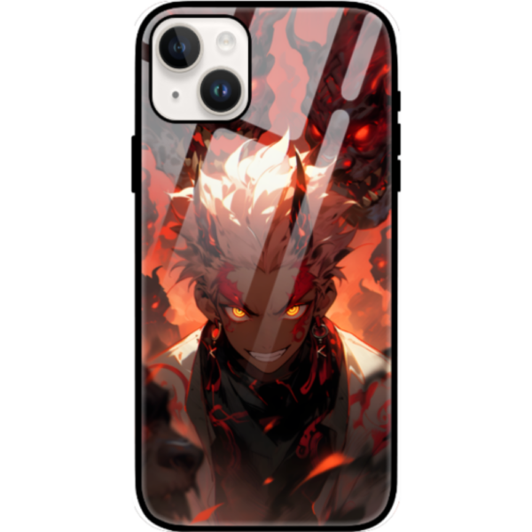 Demon King iPhone 14 Plus Cover, Anime Design