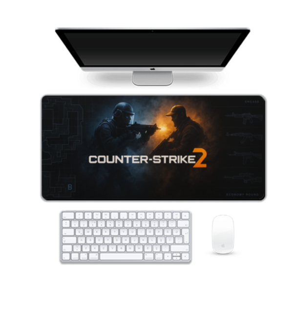 Printed Counter Strike 2 Gaming Pad, 90 x 42 cm