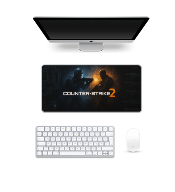 Anime Printed Counter Strike 2 Gaming Pad, 60 x 28 Cm