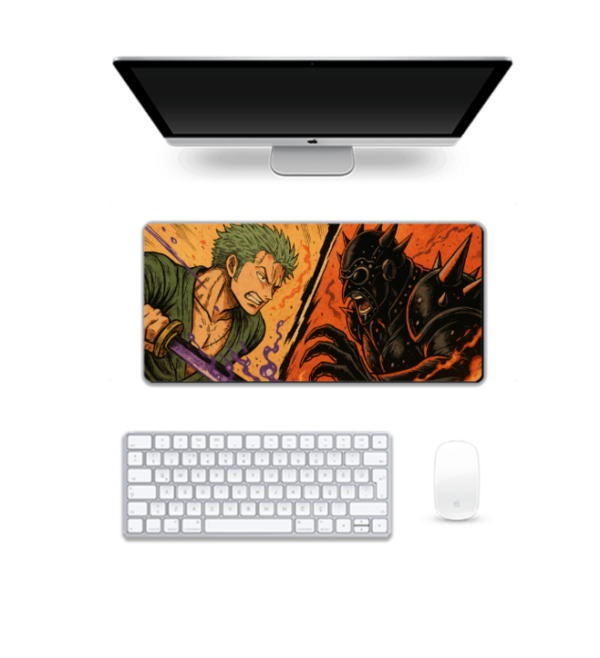 Printed Zoro Vs King Gaming Pad, 60 x 28 Cm