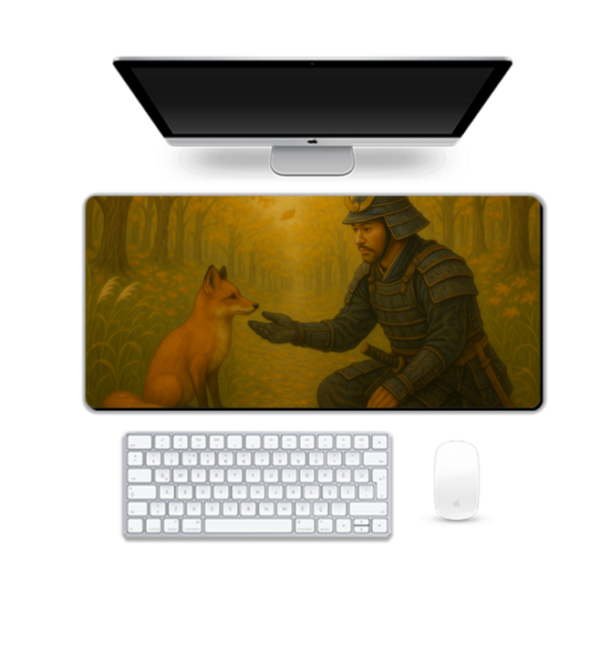 Printed Spirit Of The Fox Gaming Pad, 90 x 42 cm