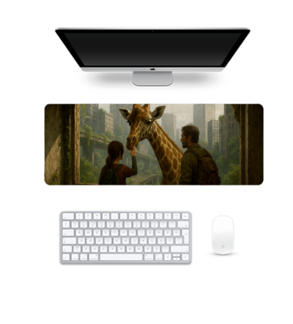 Printed Nature Finds A Way Gaming Pad, 80 x 30 Cm