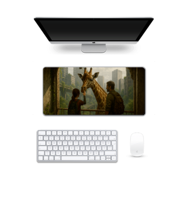 Printed Nature Finds A Way Gaming Pad, 60 x 28 Cm