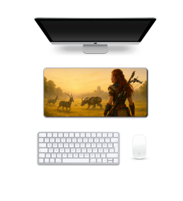 Printed Machine Serenade Gaming Pad, 60 x 28 Cm