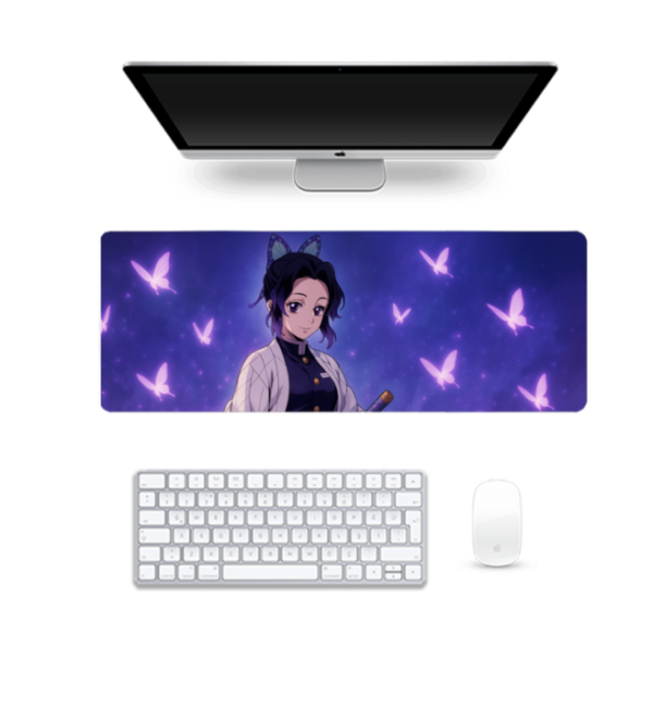 Anime Printed Shinobu Kocho Gaming Pad, 80 x 30 Cm