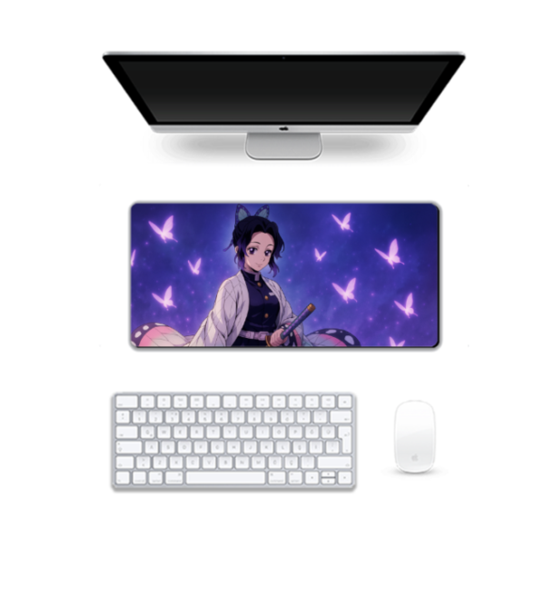 Anime Printed Shinobu Kocho Gaming Pad, 60 x 28 Cm