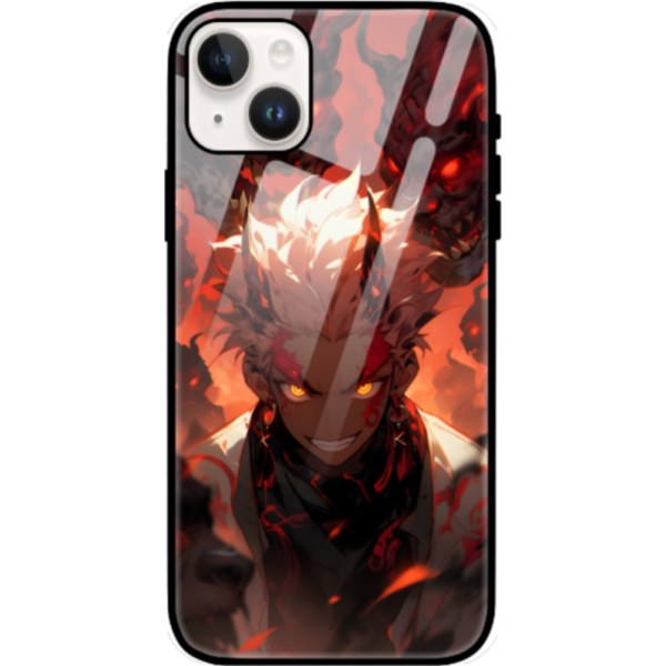 Demon King iPhone 15 Plus Cover, Anime Design
