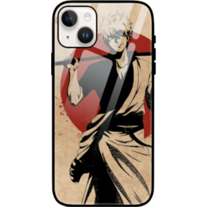 Gintama iPhone 14 Cover, Anime Design