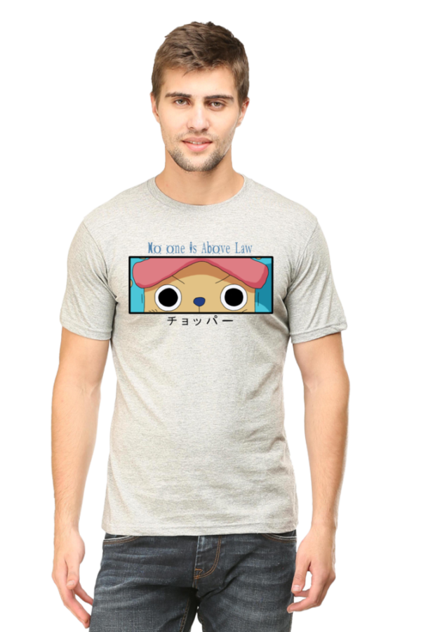 Cotton Printed Above Law T-shirt for Men