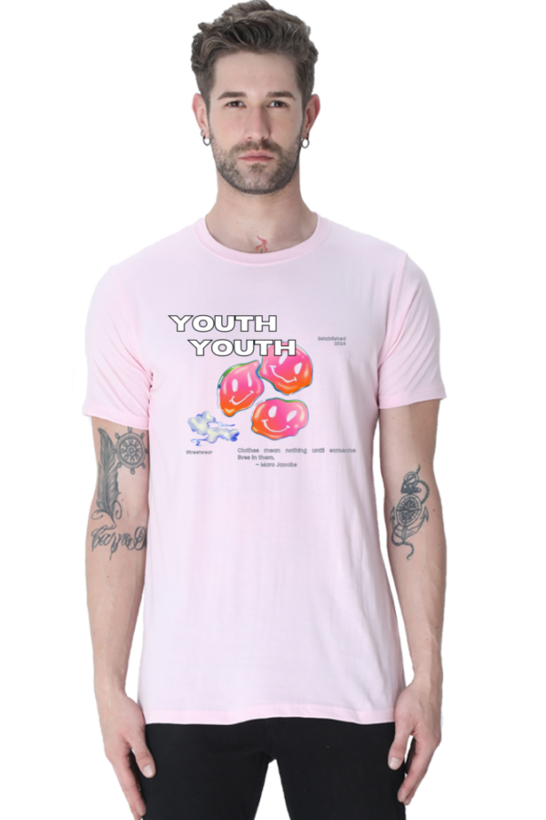 Cotton Printed Believe T-shirt for Men