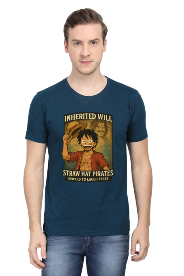 Cotton Printed Inherited Will T-shirt for Men