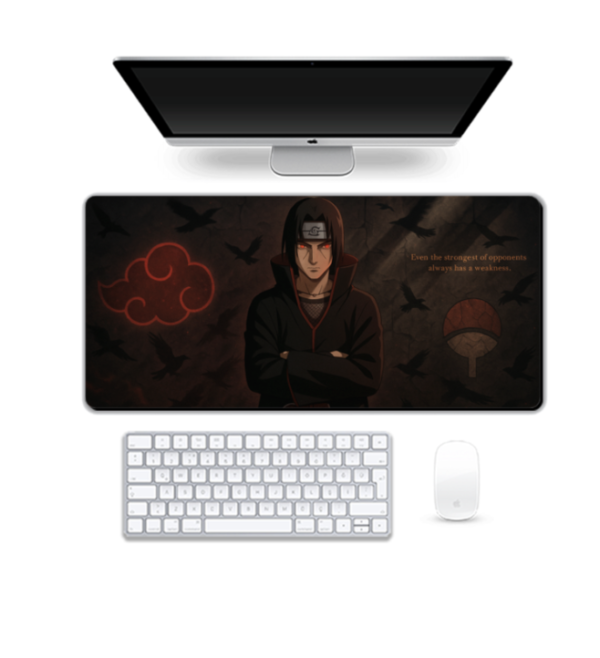 Anime Printed Itachi Uchiha Gaming Pad, 90 x 42 cm