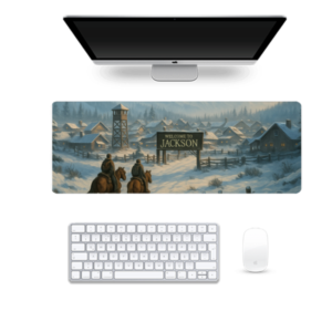 Printed Welcome To Jackson Gaming Pad, 80 x 30 Cm