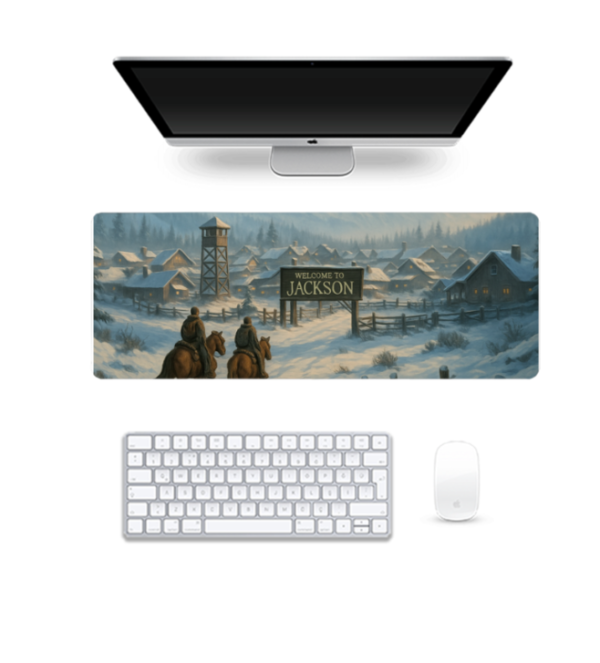 Printed Welcome To Jackson Gaming Pad, 80 x 30 Cm