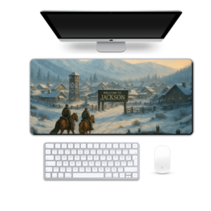 Printed Welcome To Jackson Gaming Pad, 90 x 42 cm