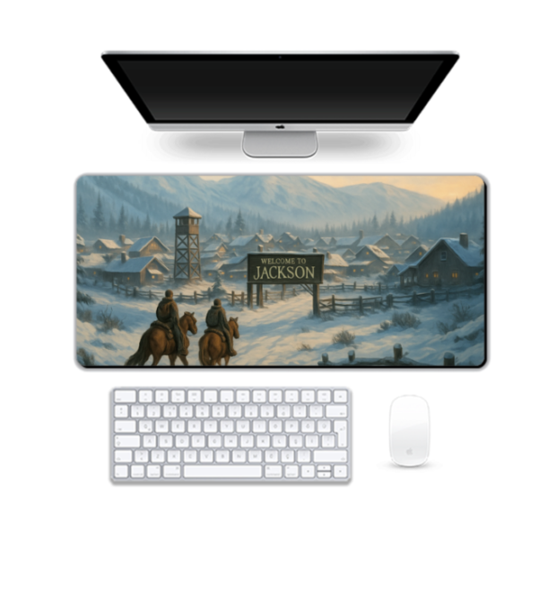 Printed Welcome To Jackson Gaming Pad, 90 x 42 cm