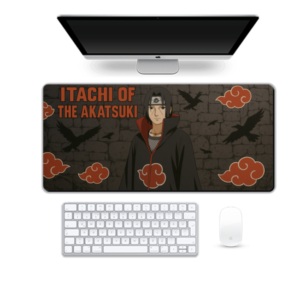 Anime Printed Itachi Of Akatsuki Gaming Pad, 90 x 42 cm