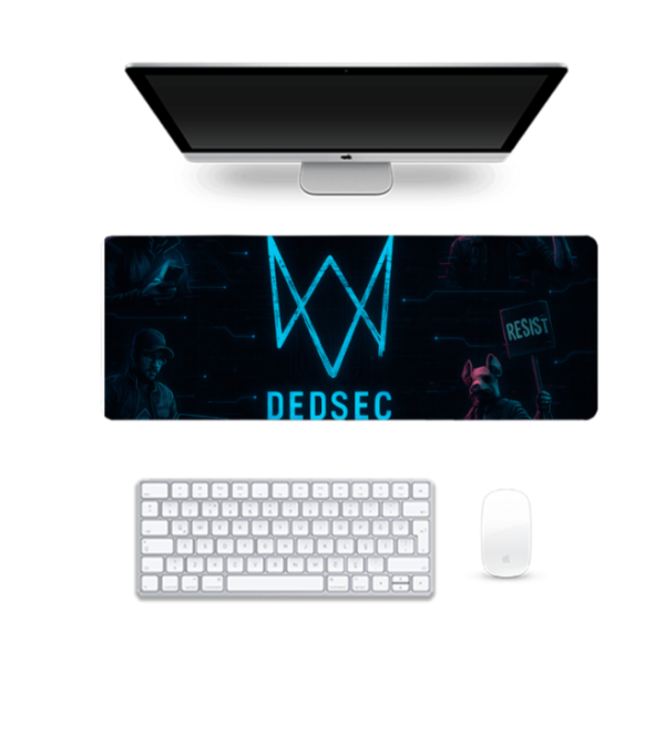 Printed Dedsec Gaming Pad, 80 x 30 Cm