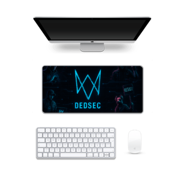 Printed Dedsec Gaming Pad, 60 x 28 Cm