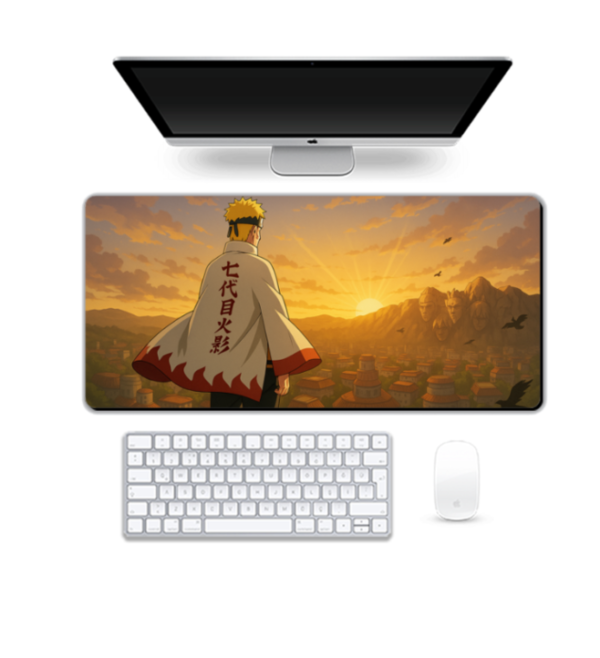 Anime Printed Hokage's Vow Gaming Pad, 90 x 42 cm