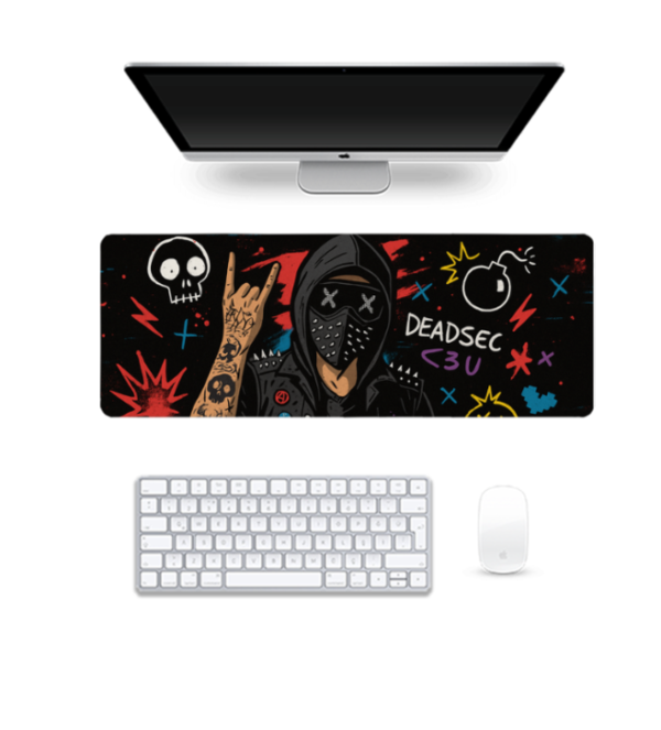Printed Wrench Unleashed Gaming Pad, 80 x 30 Cm