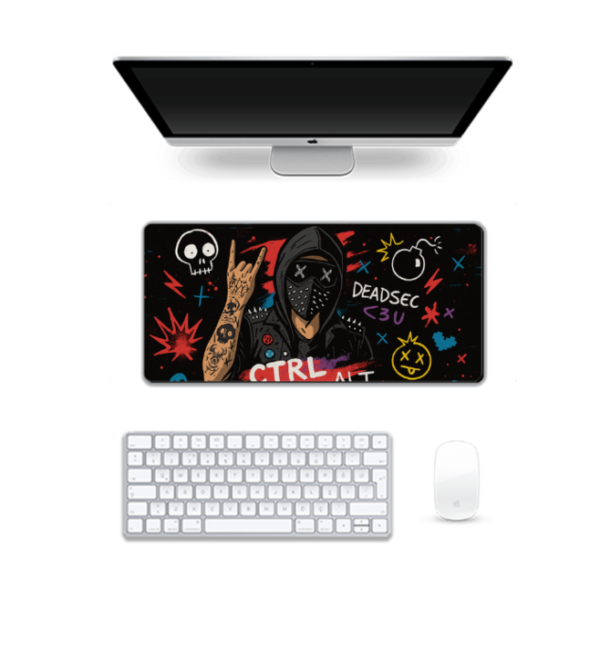 Printed Wrench Unleashed Gaming Pad, 60 x 28 Cm
