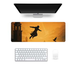 Printed Leap Of Faith Gaming Pad, 80 x 30 Cm