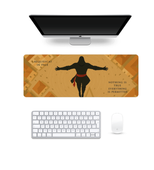 Printed Leap Of Faith V2 Gaming Pad, 80 x 30 Cm
