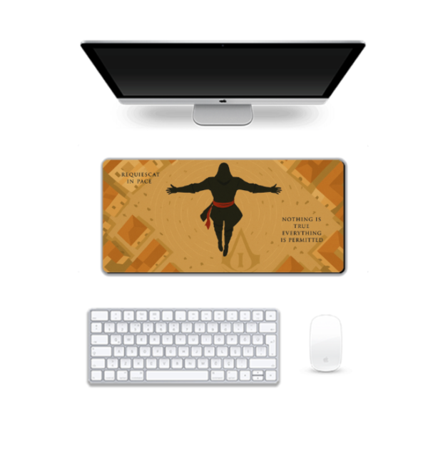 Printed Leap Of Faith V2 Gaming Pad, 60 x 28 Cm
