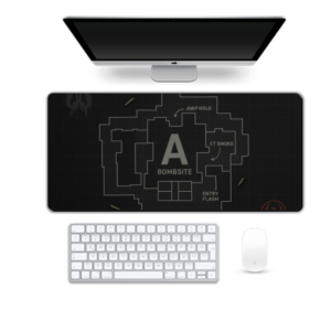 Printed Defuse Site Alpha Gaming Pad, 90 x 42 cm