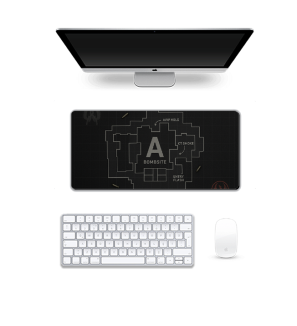 Printed Defuse Site Alpha Gaming Pad, 60 x 28 Cm