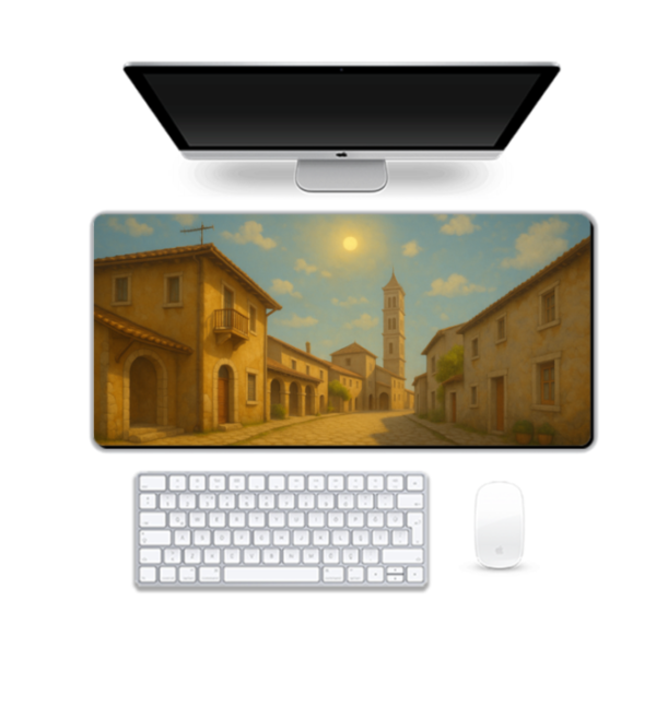 Printed Inferno Gaming Pad, 90 x 42 cm