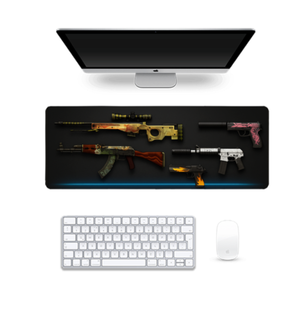 Printed Pick Your Poison Gaming Pad, 80 x 30 Cm