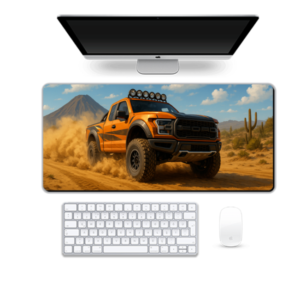 Printed Desert Raid Gaming Pad, 90 x 42 cm