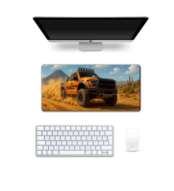 Printed Desert Raid Gaming Pad, 60 x 28 Cm