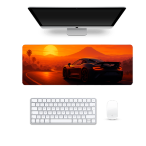 Printed Sunset Apex Gaming Pad, 80 x 30 Cm