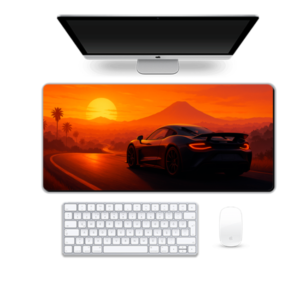 Printed Sunset Apex Gaming Pad, 90 x 42 cm