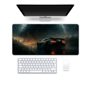 Printed Outrun The Storm Gaming Pad, 90 x 42 cm