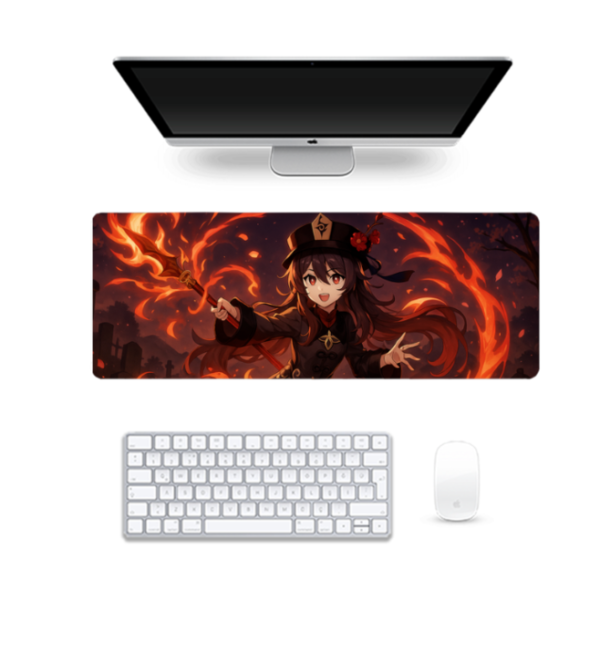 Printed Hu Tao Gaming Pad, 80 x 30 Cm