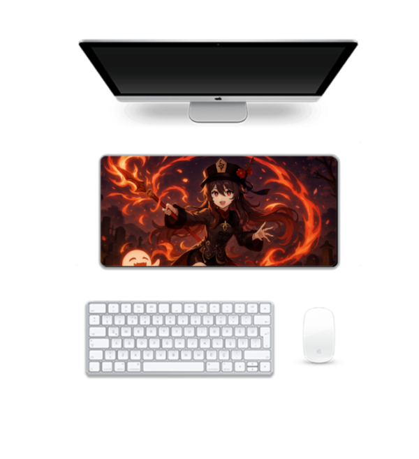 Printed Hu Tao Gaming Pad, 60 x 28 Cm