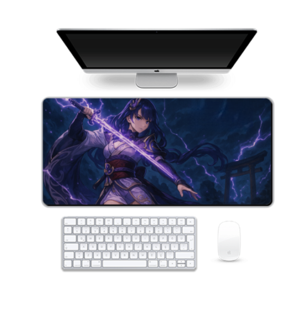 Printed Raiden Shogun Gaming Pad, 90 x 42 cm