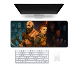 Printed Brotherhood Of Gods Gaming Pad, 90 x 42 cm