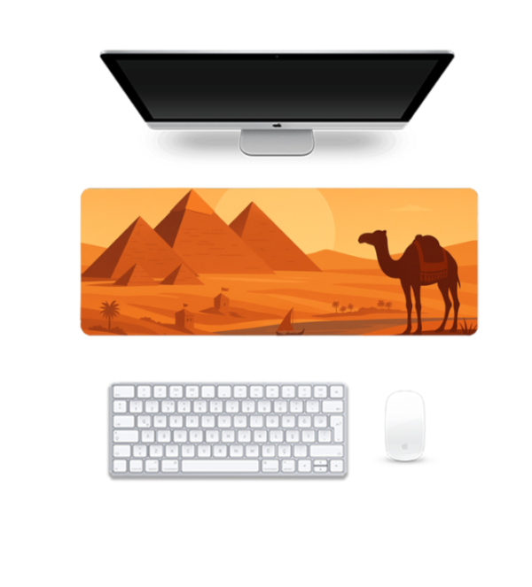 Printed Sands Of Egypt Gaming Pad, 80 x 30 Cm