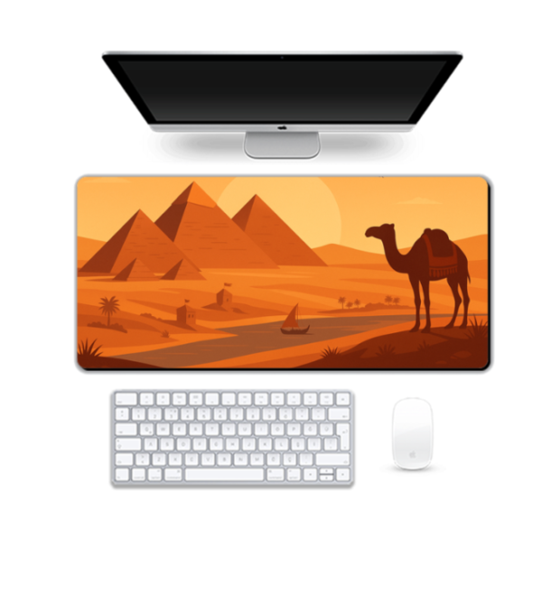 Printed Sands Of Egypt Gaming Pad, 90 x 42 cm