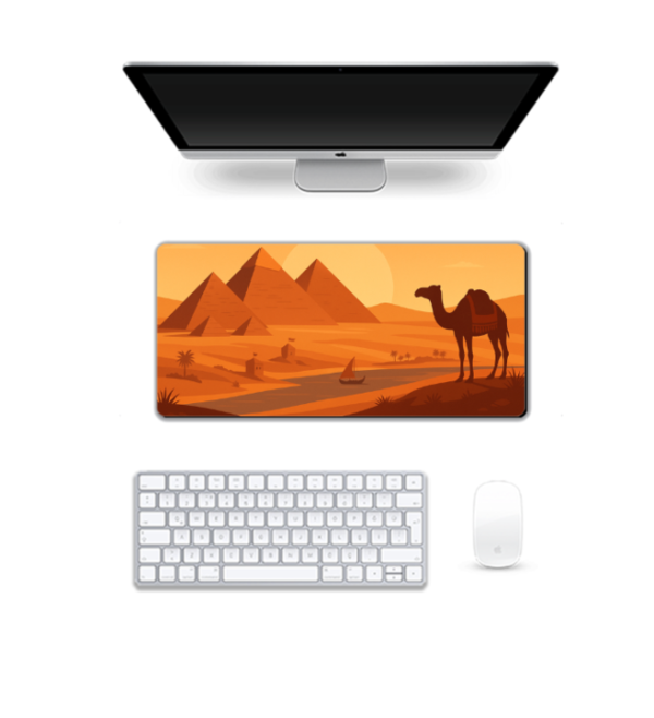 Printed Sands Of Egypt Gaming Pad, 60 x 28 Cm